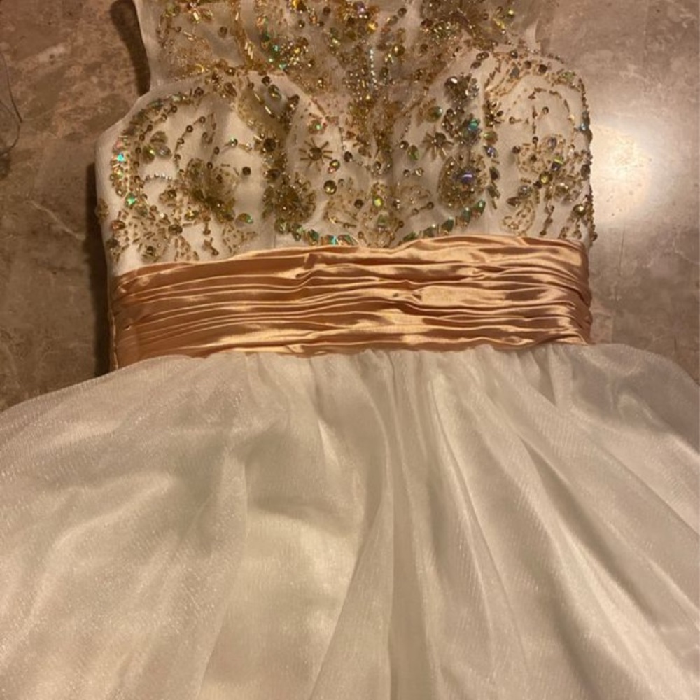 Gold Formal Dress
